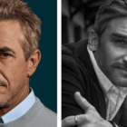 Dermot Mulroney and Evan Jonigkeit