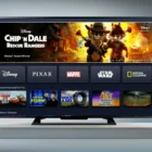 The home screen of the Walt Disney Company