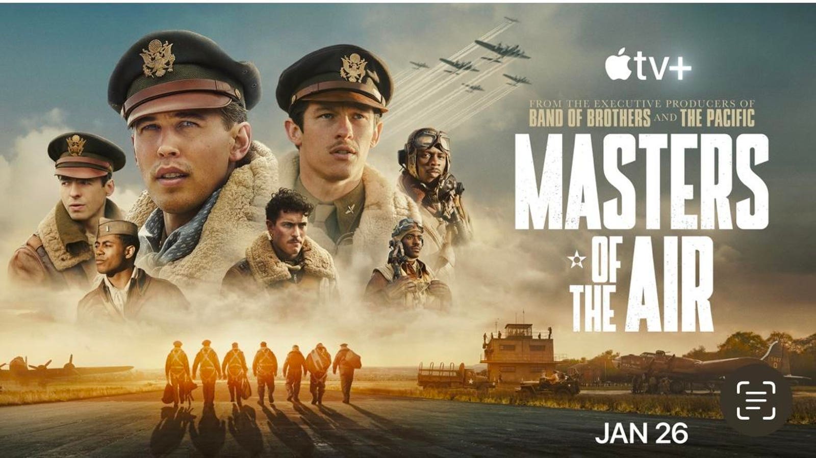 Entretien avec Anthony Boyle et Nate Mann sur “Masters of the Air”