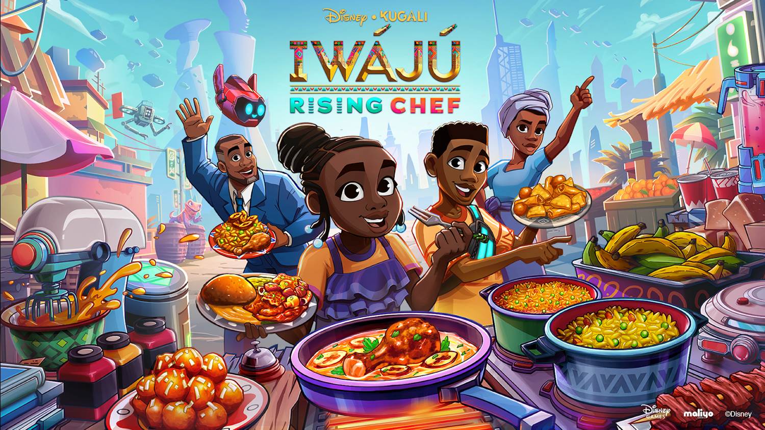 Jeu mobile “Rising Chef” inspiré d’une nouvelle série animée Disney+