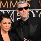 Kourtney Kardashian Wears Skin-Tight Red Dress for Valentine’s Day