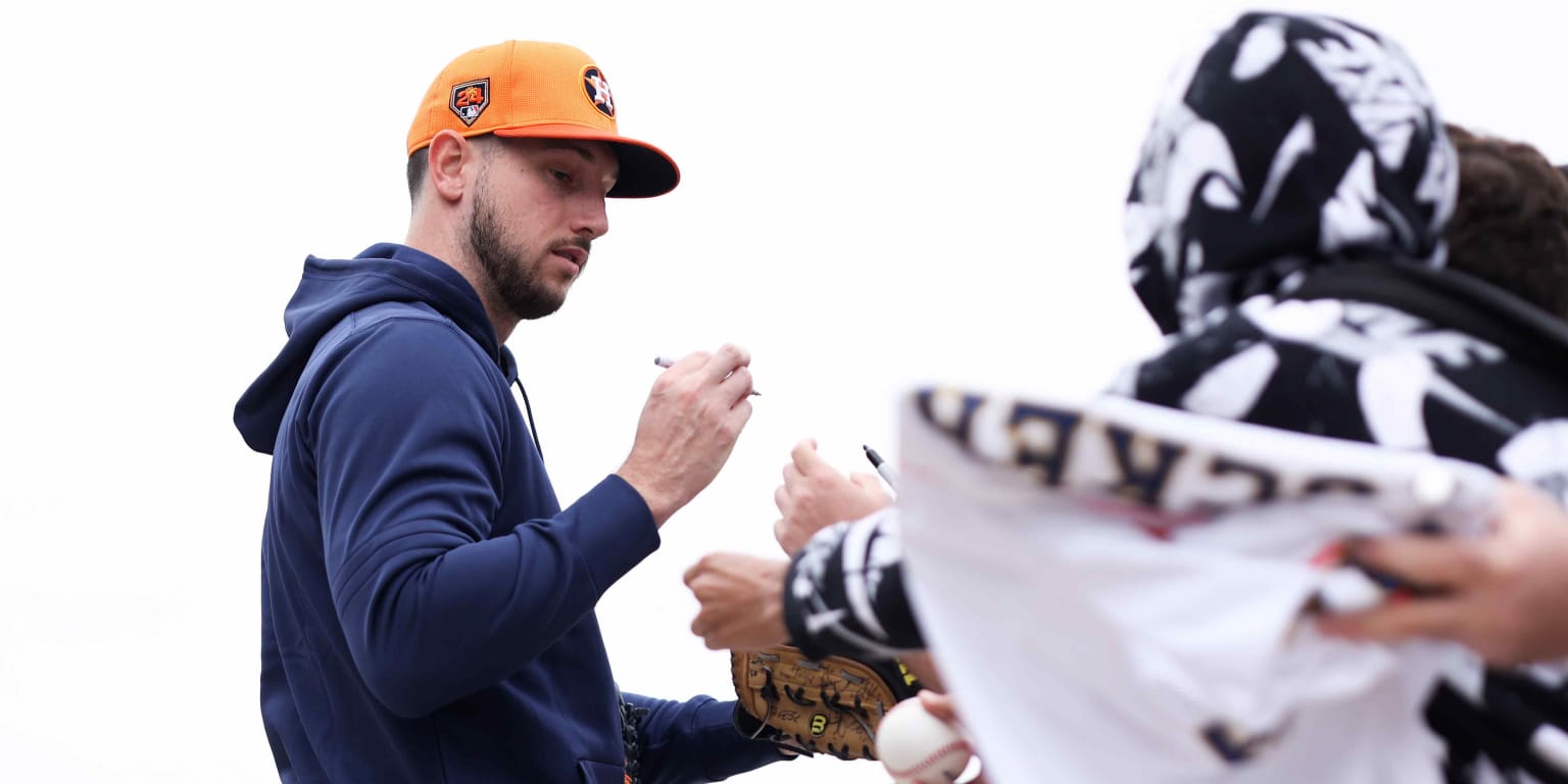 Kyle Tucker parle des négociations de contrat et des attentes des Astros