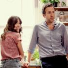 (L-R) Esther Smith as Nikki Newman and Rafe Spall as Jason Ross in Trying on Apple TV Plus