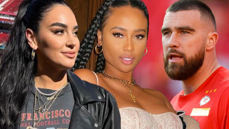 La nouvelle compagne de Travis Kelce se mêle aux épouses de joueurs des 49ers à Las Vegas
