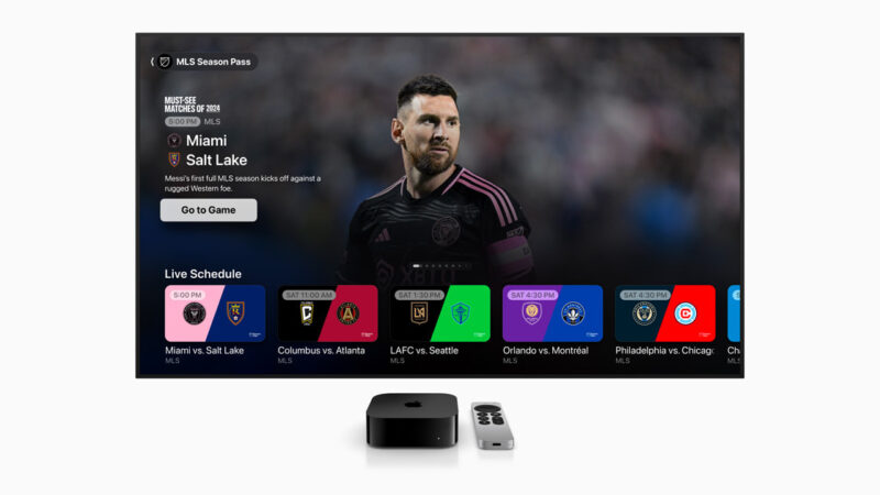 La saison 2024 de la MLS démarre aujourd’hui en exclusivité sur MLS Season Pass sur Apple TV