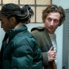 Ayo Edebiri and Jeremy Allen White in 