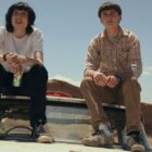 Finn Wolfhard and Noah Schnapp in 