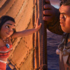 MOANA, from left, Moana (voice: Auli'i Cravalho), Maui (voice: Dwayne Johnson), 2016. © Walt Disney Studios Motion Pictures / courtesy Everett Collection