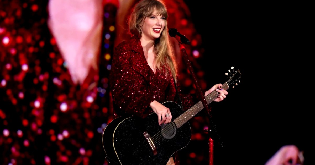 Le film prolongé de la tournée des ères de Taylor Swift arrive sur Disney+