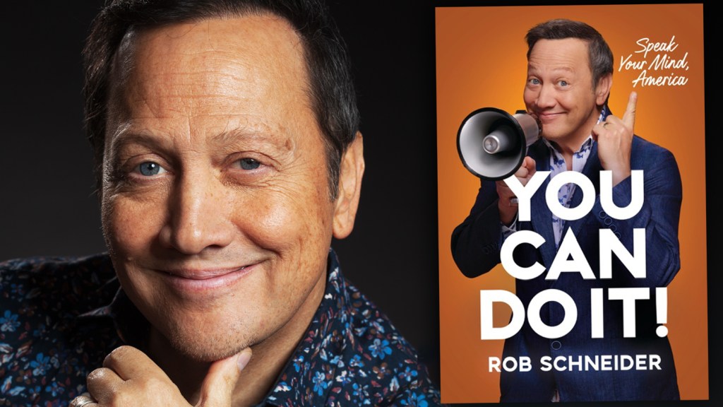 Le premier livre de Rob Schneider sera publié avant les élections cet automne