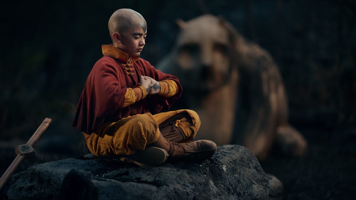 Les acteurs de Aang, Zuko et Suki