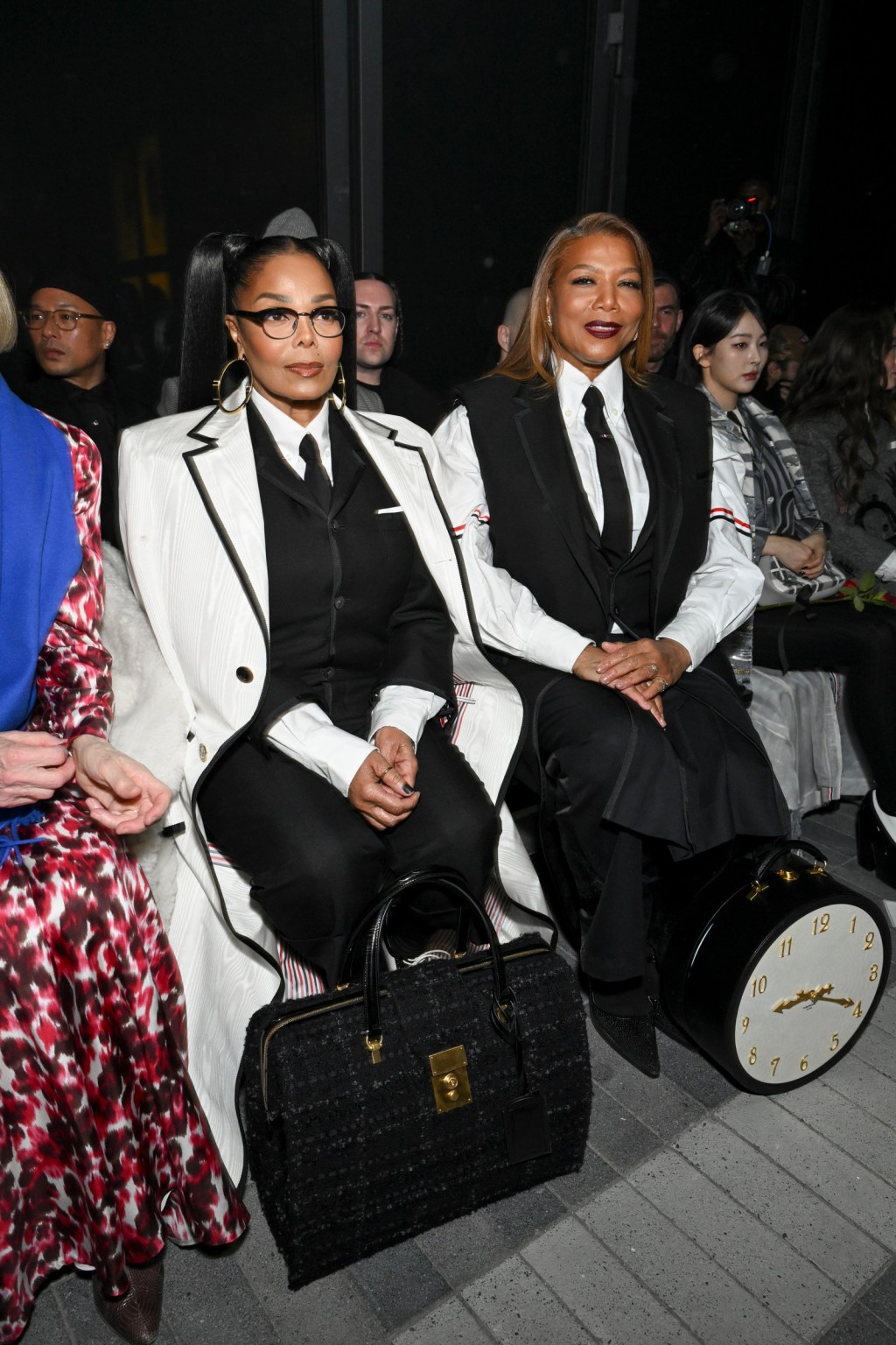 Les célébrités au premier rang du défilé de mode prêt-à-porter automne 2024 de Thom Browne
