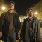 Jacob Anderson as Louis De Point Du Lac and Delainey Hayles as Claudia in 