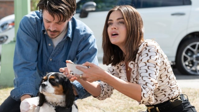 Lucy Hale et Grant Gustin montrent comment les animaux de compagnie peuvent être une bonne thérapie mentale