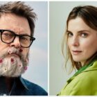 Nick Offerman Betty Gilpin Death by Lightning