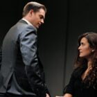 “Life Before His Eyes”-- Michael Weatherly and Cote de Pablo During a routine stop for his morning coffee, Gibbs finds himself face-to-face with the barrel of a gun, which forces him to question choices he has made in the past and present, on the 200th episode of NCIS, Tuesday, Feb. 7 (8:00-9:00 PM, ET/PT) on the CBS Television Network. Photo: Cliff Lipson/CBS ©2011 CBS Broadcasting Inc. All Rights Reserved.
