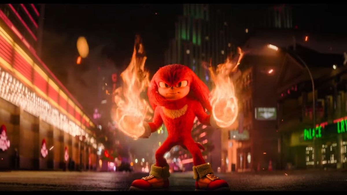Nouveau trailer de Knuckles pour le spin-off de Sonic à Paramount Plus