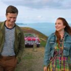 Ed Speleers and Lindsay Lohan in 