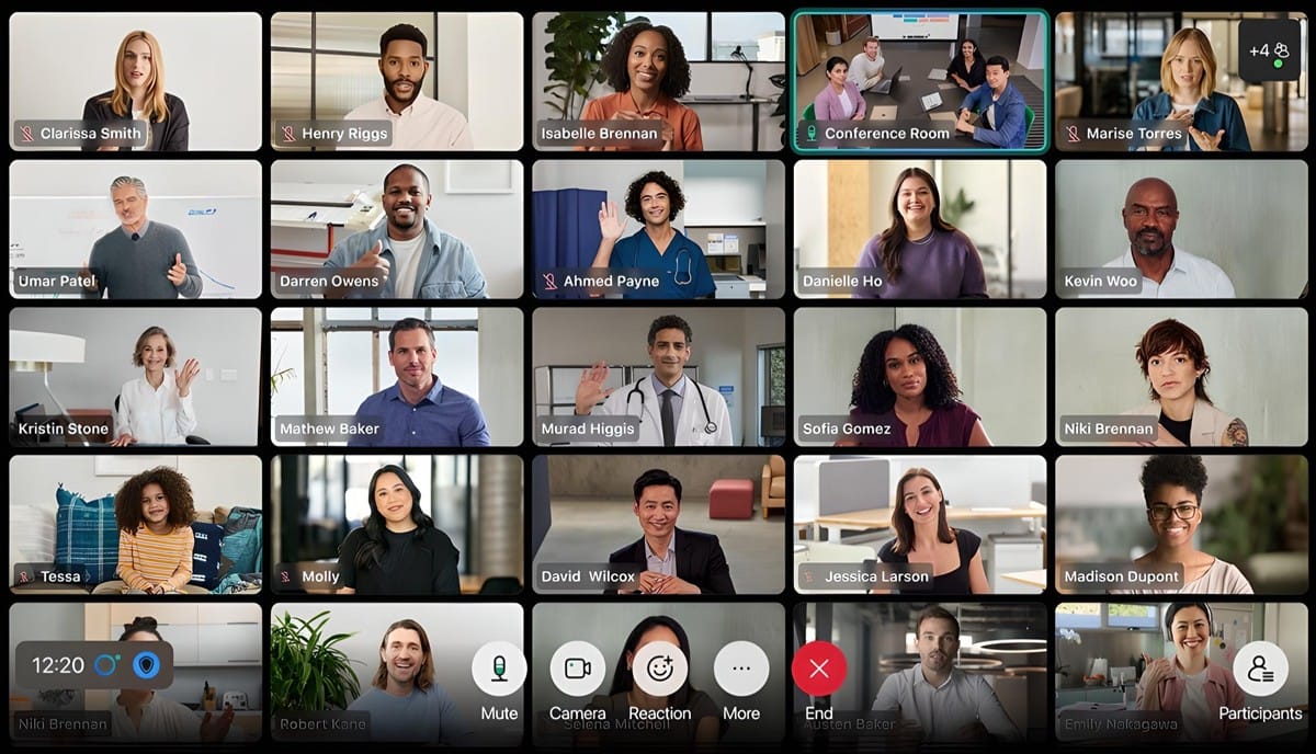 Nouvelle appli Webex : appels vidéo sur grand écran avec Apple TV 4K