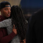 Daniel Ezra as Spencer James & Samantha Logan as Olivia Baker in 