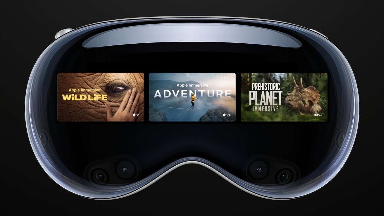 Nouvelles titres immersifs Apple Vision Pro dans l’application Apple TV