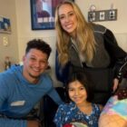 Patrick & Brittany Mahomes Visit Children's Hospital After Shooting, Sit W/ Victims