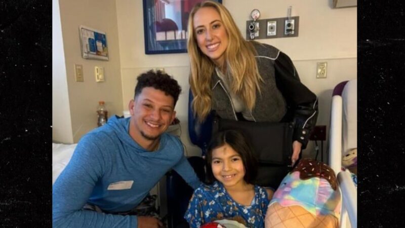 Patrick et Brittany Mahomes rendent visite à un hôpital pour enfants après une fusillade, s’assoient avec les victimes