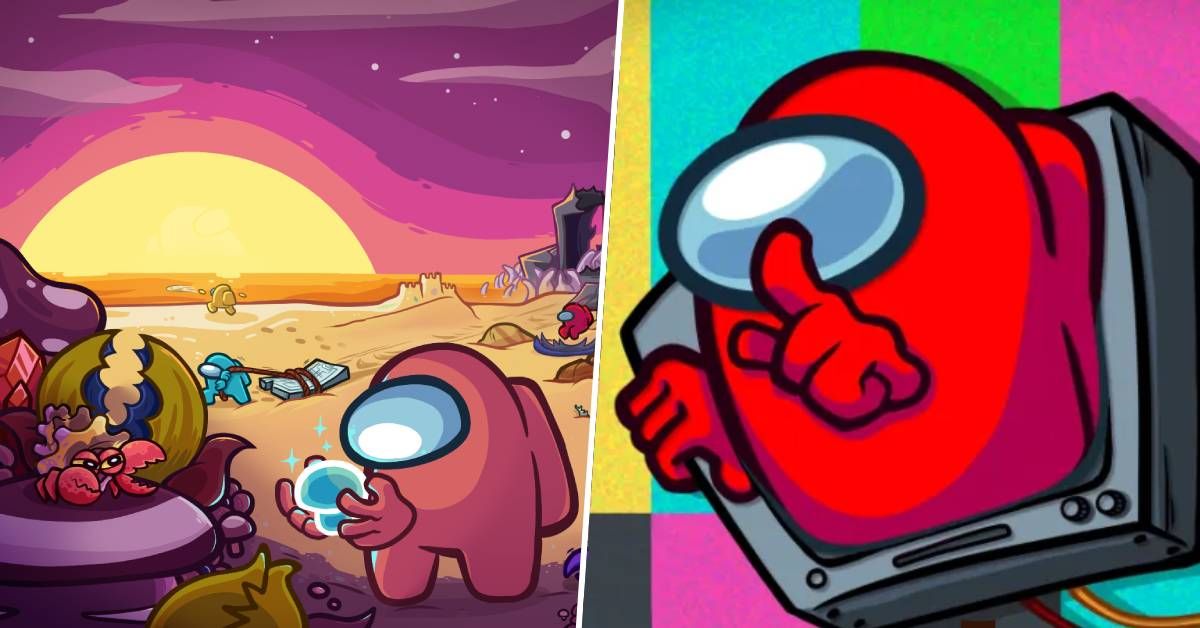 Premier aperçu sanglant de la série animée Among Us