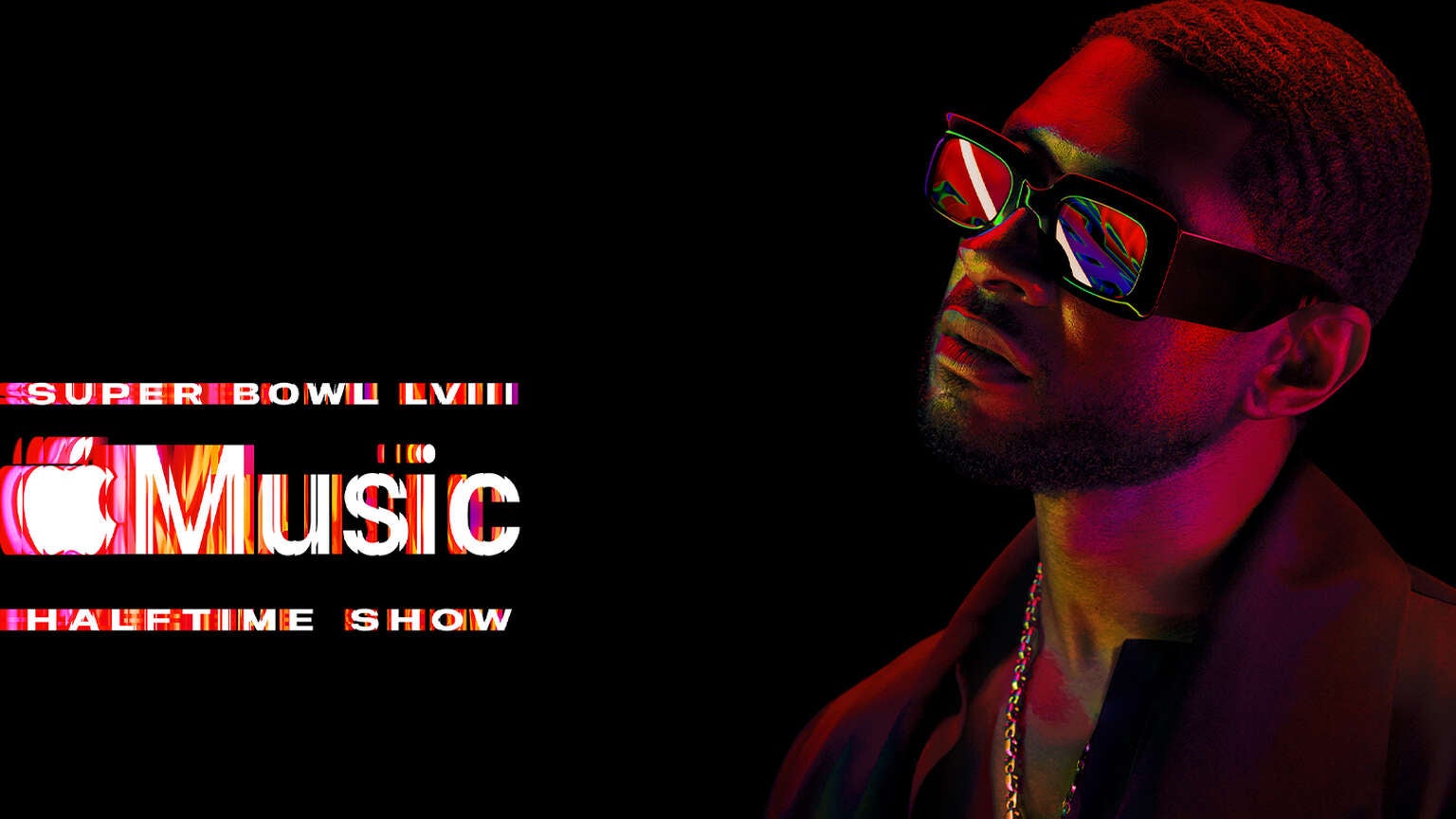 Regarder le spectacle de la mi-temps du Super Bowl LVIII en direct sur Apple Music : Usher, Alicia Keys.