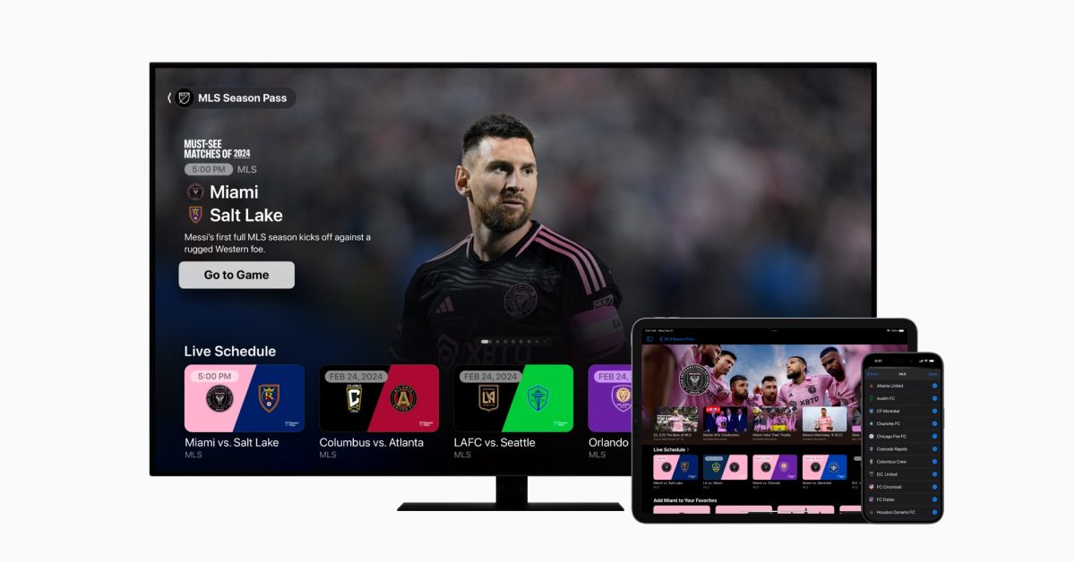 Regarder les matchs de la Major League Soccer 2024 en streaming sur Apple TV