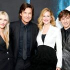NEW YORK, NEW YORK - APRIL 21: (L-R) Sofia Hublitz, Jason Bateman, Laura Linney, and Skylar Gaertner attend the Premiere of Ozark S4 presented by Netflix at Paris Theatre on April 21, 2022 in New York City. (Photo by Monica Schipper/Getty Images for Netflix) ORG XMIT: 775794912 ORIG FILE ID: 1392865881