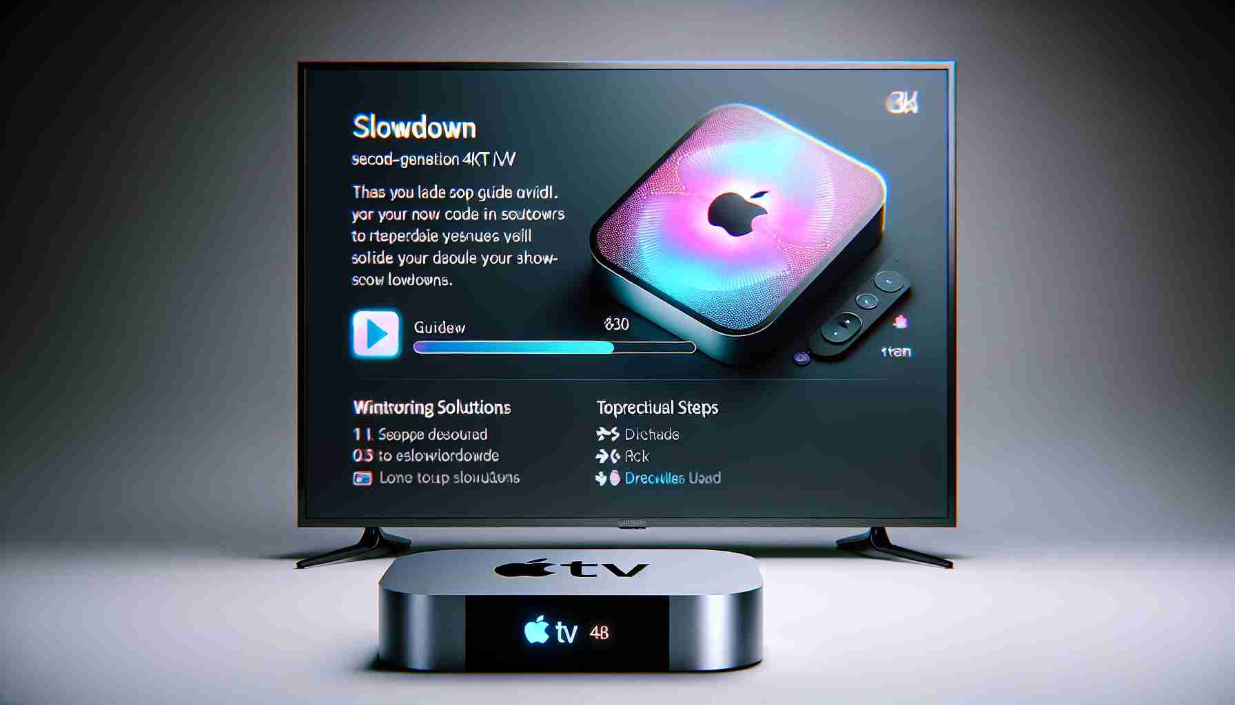 Solutions contre les ralentissements de l’Apple TV 4K 2e génération