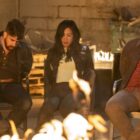 Adam Goldberg as Harry Keshegian, Liza Lapira as Melody “Mel” Bayani, and Tory Kittles as Detective Marcus Dante in 