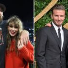 Travis Kelce and Taylor Swift, Victoria and David Beckham