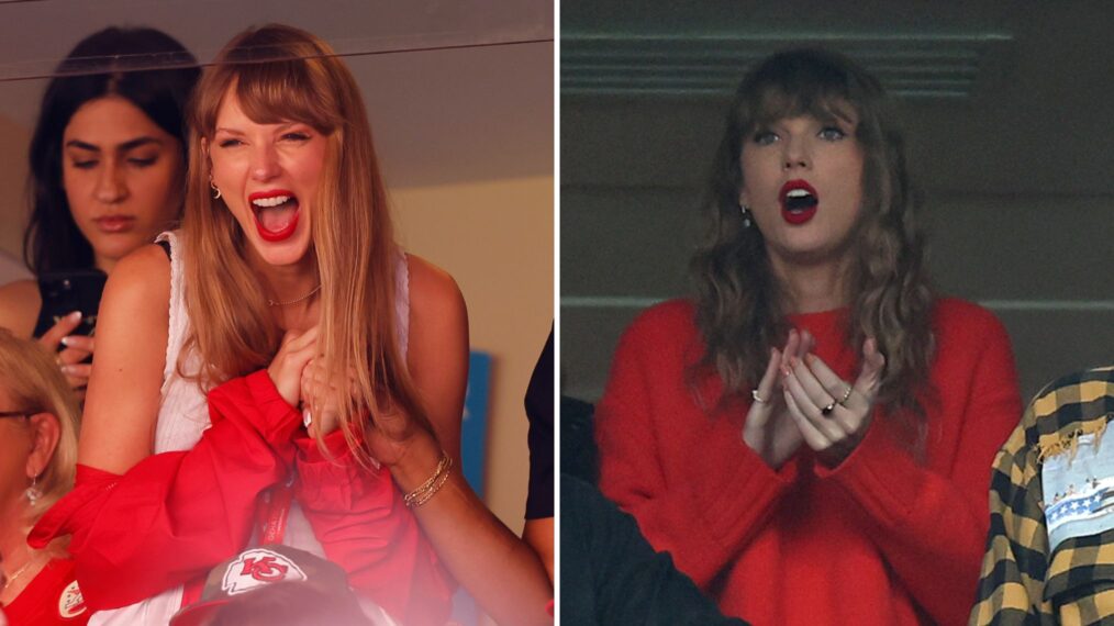 Taylor Swift encourage Travis Kelce lors du Super Bowl en photos