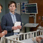 Christina Chang and Freddie Highmore in 