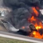 Small Plane Crashes and Burns On Florida Highway, 2 Killed