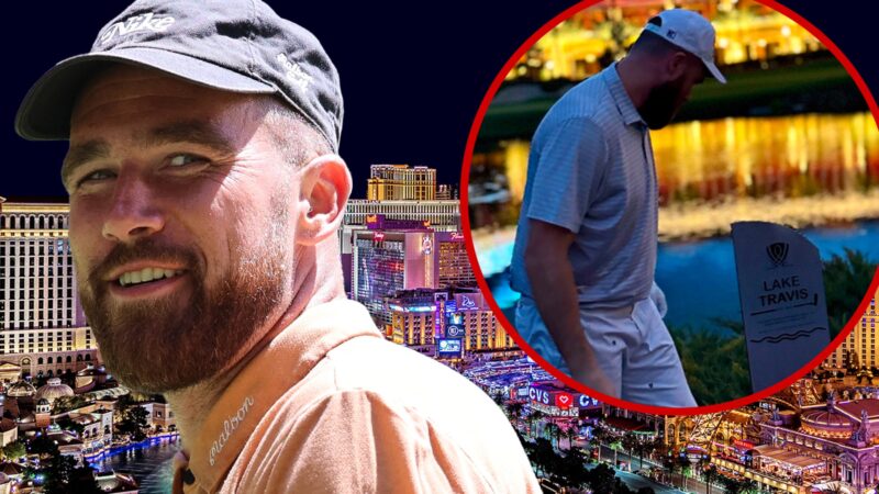 Travis Kelce à Vegas après une semaine mouvementée à Kansas City
