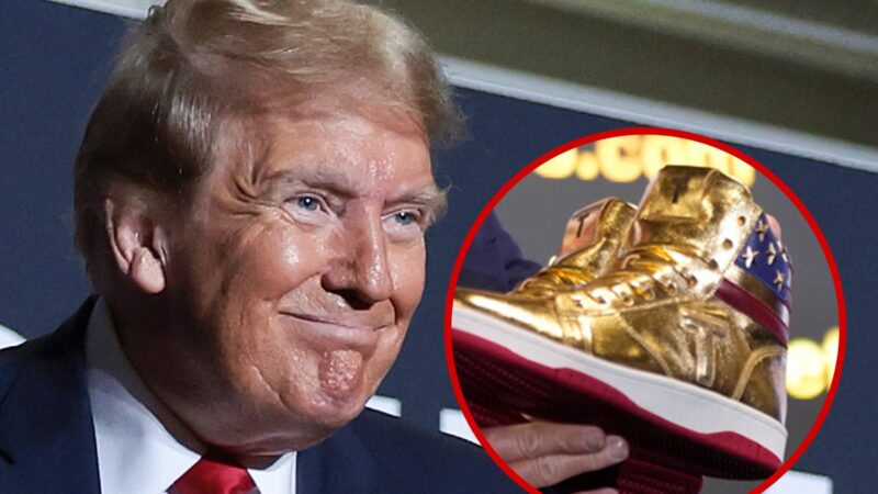 Trump lance une ligne de baskets avec le slogan “Never Surrender”