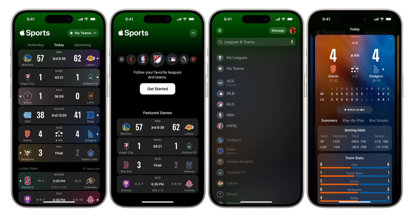 Une appli iPhone gratuite pour obtenir rapidement le score – Six Colors