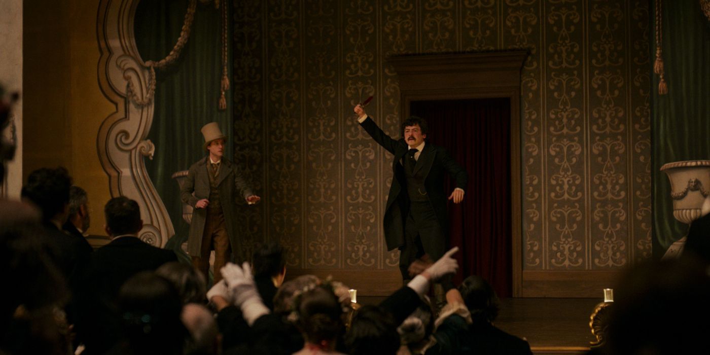 Anthony Boyle as John Wilkes Booth in 'Manhunt'