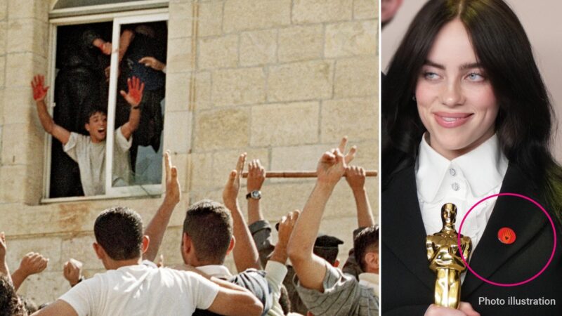Celebrities aux Oscars critiqués pour le port d’une “iquérouge” Palestinien.