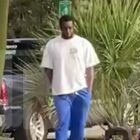 Diddy Seen on Video Pacing Around Miami Airport After Raids at Both Homes