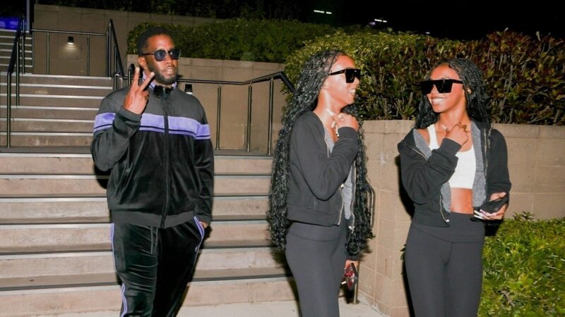 Diddy relaxé avec ses jumelles lors d’une partie de golf à Miami
