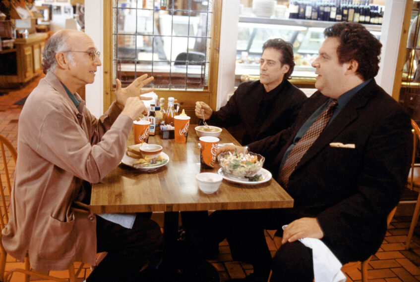 Larry David, Richard Lewis, Jeff Garlin on Curb