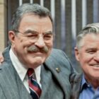 Tom Selleck and Treat Williams on set of 