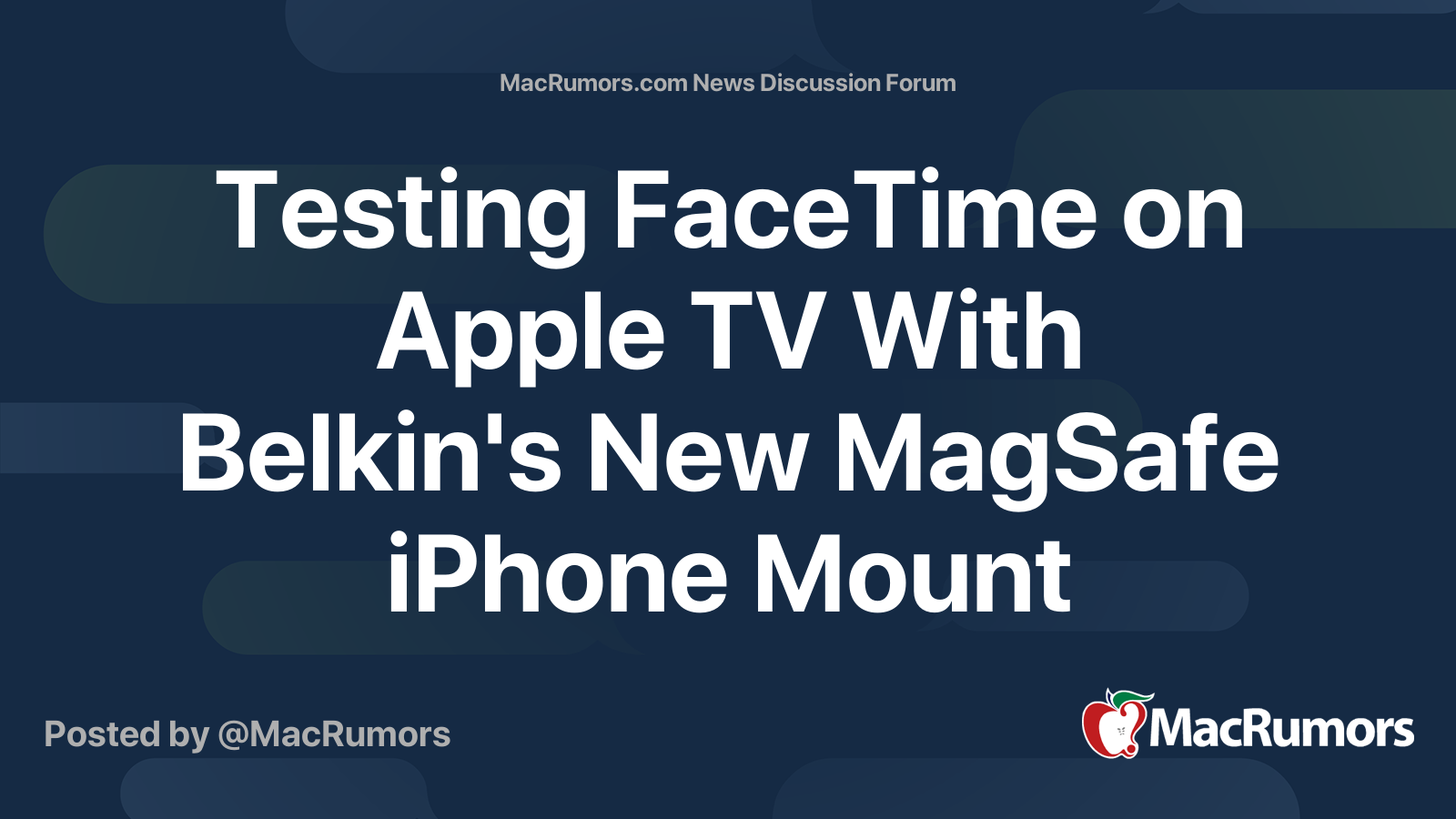 Belkin dévoile un support iPhone MagSafe pour Apple TV : test complet