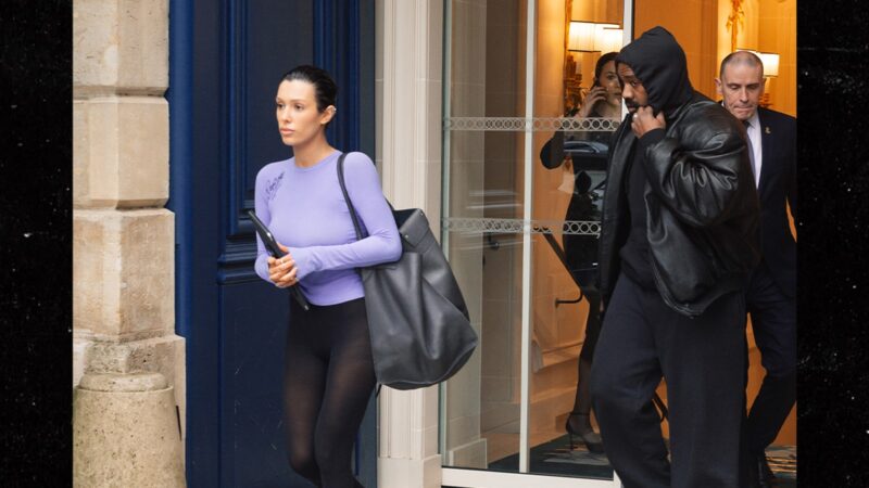 Bianca, l’épouse de Kanye West, adopte un look de bibliothécaire sexy après des sorties osées à Paris