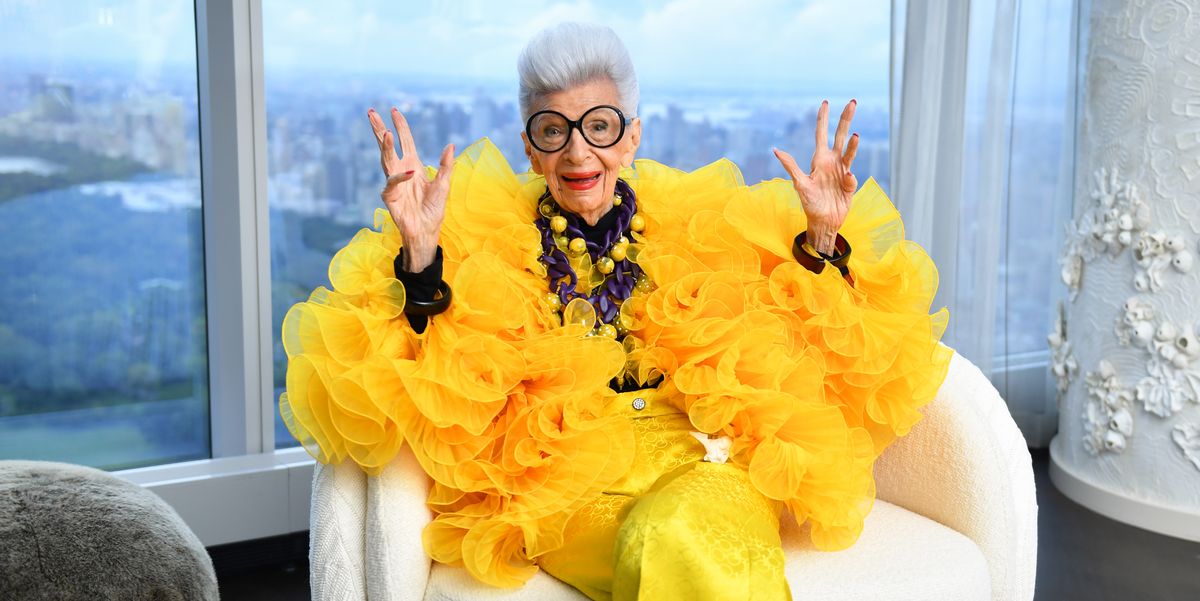 Décès à 102 ans de l’icône de la mode Iris Apfel