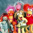 Fraggle Rock from left: Boober Fraggle, Gobo Fraggle, Mokey Fraggle, Wembley Fraggle, Red Fraggle, 1983-1987